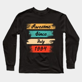 awesome since july 1994 Long Sleeve T-Shirt